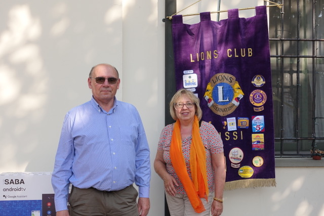 Donazione alla CRA Baccarini da Lions Club Russi