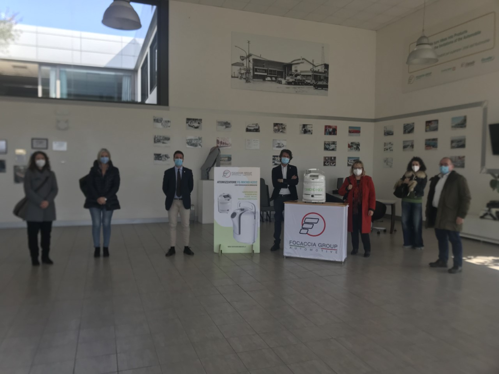 Donazione alla CRA Busignani di Cervia da Focaccia Group